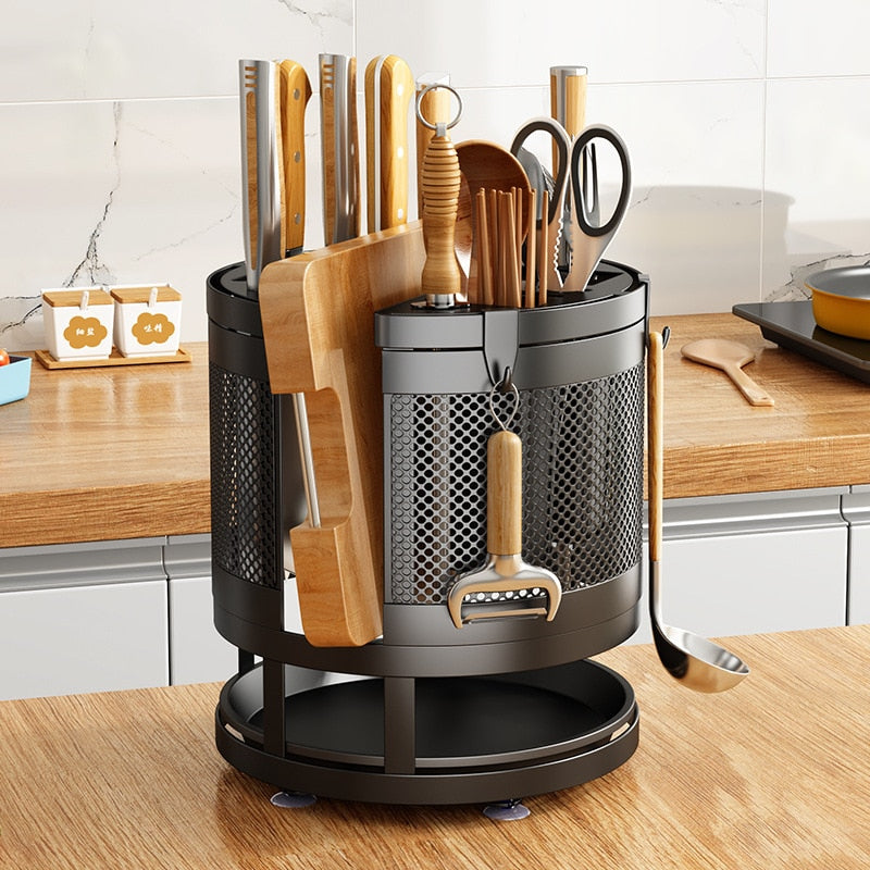 AB0295BD-530D-998A-C942-F5E685E8F0CD 360�� Rotating Kitchen Organizer Shelf Box - Image 1