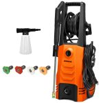3500PSI Electric Pressure Washer, 1800W 2.6 GPM Portable Electric Power Washer with 4 Nozzles - Image 3